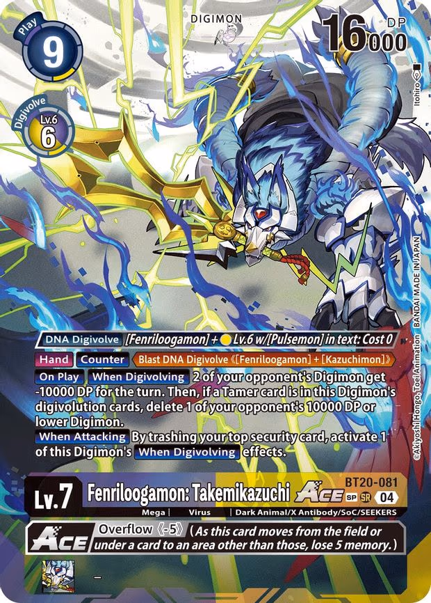 Fenriloogamon: Takemikazuchi ACE (Textured)